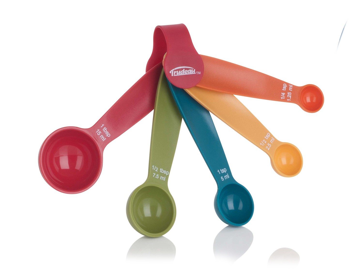 Juego 5 cucharas medidoras Trudeau | Gadgets & Cuina