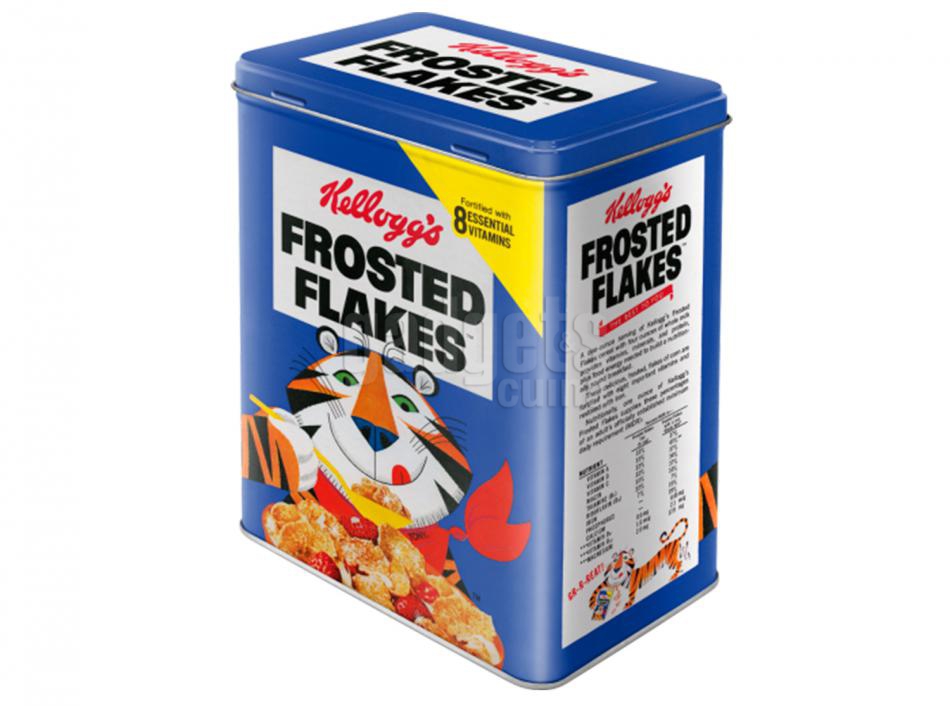 Caja metlica cereales Kellogg's Tiger azul L | Gadgets & Cuina