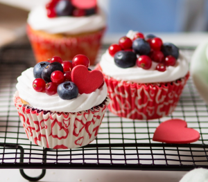 Cupcakes san valentin