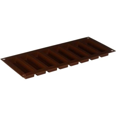 Motllo silicona Barretes Snack 8 cav.