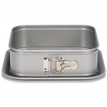 Molde cuadrado metlico desmontable 24 cm