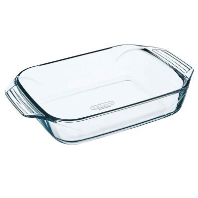 Fuente de horno rectangular cristal Pyrex Optimum