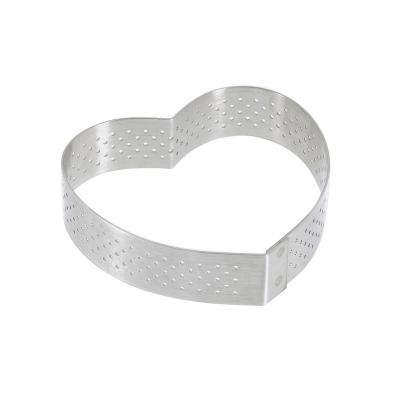 Anell tarta perforat De buyer cor