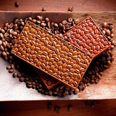Motllo silicona tableta xocolata Coffee