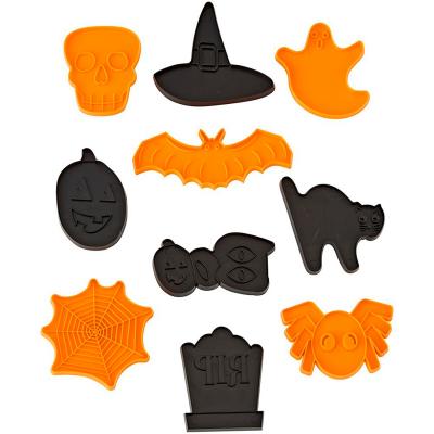 Set 10 talladors galetes Segell Halloween