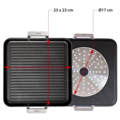 Planxa grill Valira antiadherent