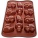 Motllo bombons silicona animalets pascua x 12 cav