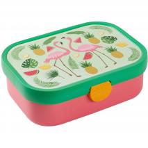 Fiambrera mediana Lunchbox tropical flamenco