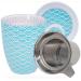 Set mug te amb filtre i tapa Wave Set mug te amb filtre i tapa Wave
