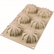 Molde semiesfera mini goccia 6 cav