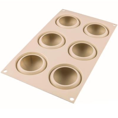 Motllo semiesfera mini goccia 6 cav.