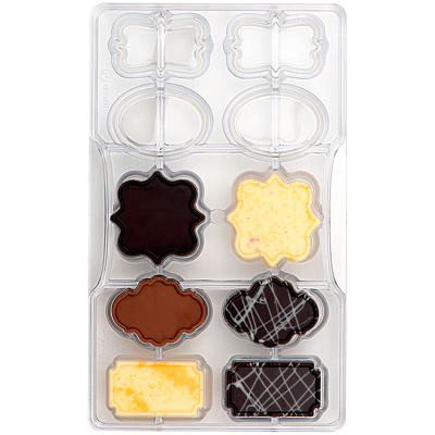 Motllo policarbonat per bombons Plaques x10
