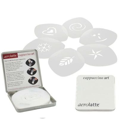 Decorador capuccino Aerolate 6 plantilles