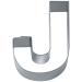 Tallador galetes lletra "J" 6,5 cm