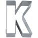 Tallador galetes lletra "K" 6,5 cm