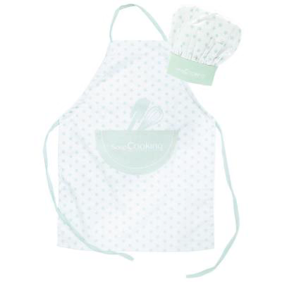 Set davantal i gorro cuiner infantil