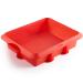 Motllo lasagna silicona 24x20 cm vermell