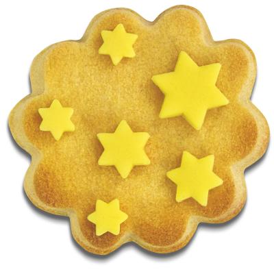 Set 3 talladors fondant amb expulsor estrella