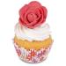 Set 4 talladors fondant amb expulsor roses