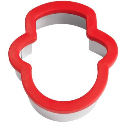 Tallador galetes comfort grip Ninot de neu barret