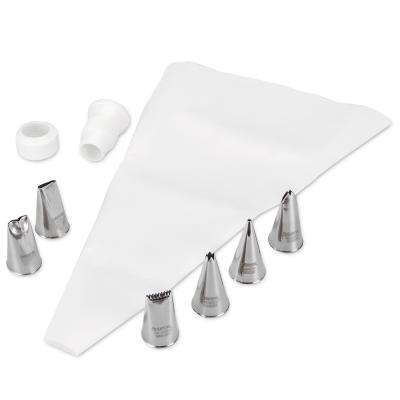 Set 8 boquilles decoraci�, adaptador i m�nega