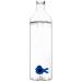 Ampolla aigua vidre Blue Fish 1,2 L