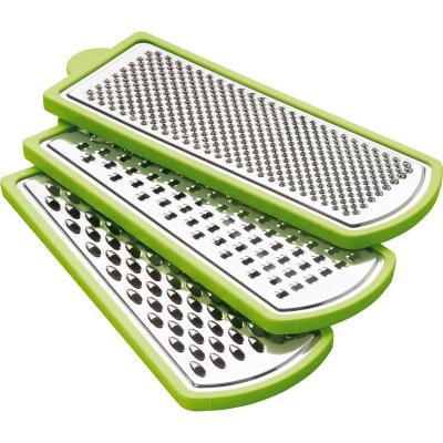 Set de 3 ratlladors i mandolina amb recipient