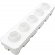 Molde silicona multicavidad Manzana, Cereza, Meloc