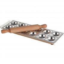 Placa raviolis Raviolamp Chef x12 con rodillo 