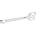 Pinces cuina acer 30 cm
