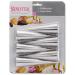 Set 6 cucurutxus crema 14 cm inox.