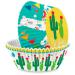 Paper cupcakes cactus x36