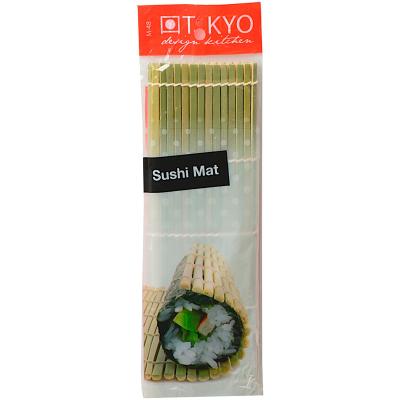 Esterilla sushi bambú 24x21 cm
