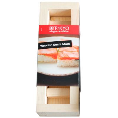 Motllo sushi fusta 21x7 cm