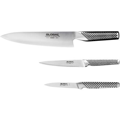 Set 3 ganivets Global G-2, GSF-15 i GSF-24