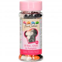 Sprinkles 3D Murci�lago-Fantasma-Calabaza 80 g