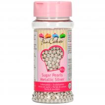 Sprinkles perla azcar 4 mm 80 g plata