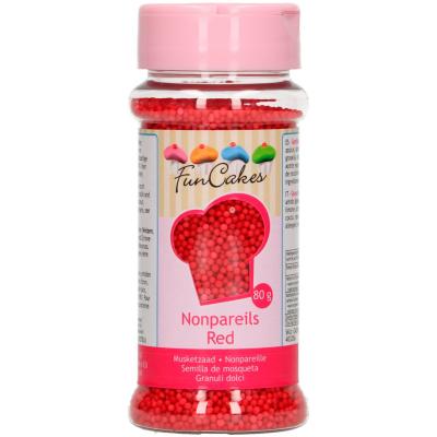 Sprinkles nonpareils 80 g vermell