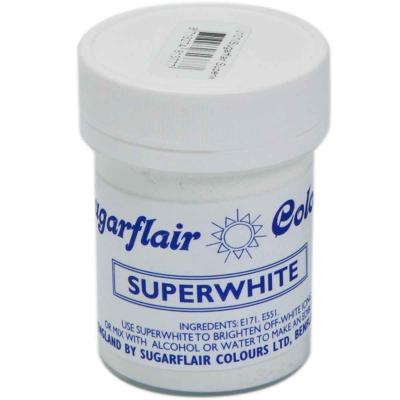 Colorant Sugarflair super blanc 20 g