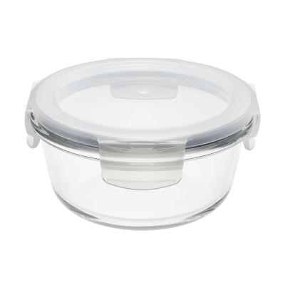 Tupper cristal borosilicato Lock&Lock redondo