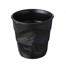 Taza espresso arrugada Revol 80 ml negro