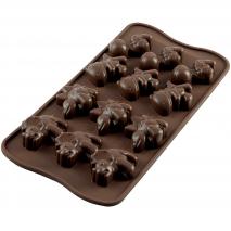 Molde bombones silicona Dino x12 cav.