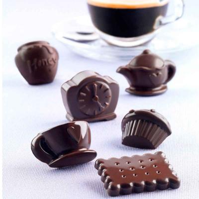 Motllo bombons silicona Teatime x15 cav.