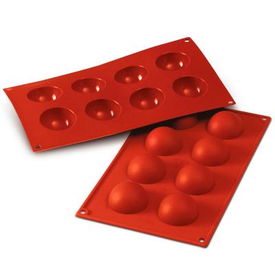 Motllo semiesfera 8 cav. x30 ml