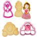 Set 2 talladors galetes pl�stic Princesa
