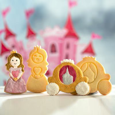 Set 2 talladors galetes pl�stic Princesa