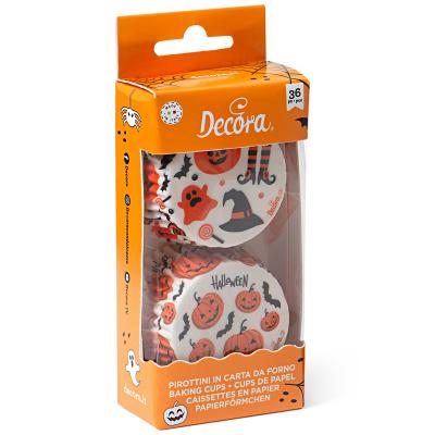 Paper cupcakes x36 Halloween
