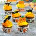 Paper cupcakes x36 Halloween