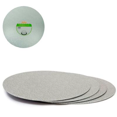 Base para pasteles redonda plata 3 mm