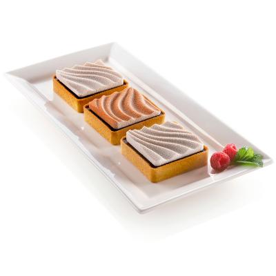 Motllo silicona Kit Tarta Sand x6 8x8 cm